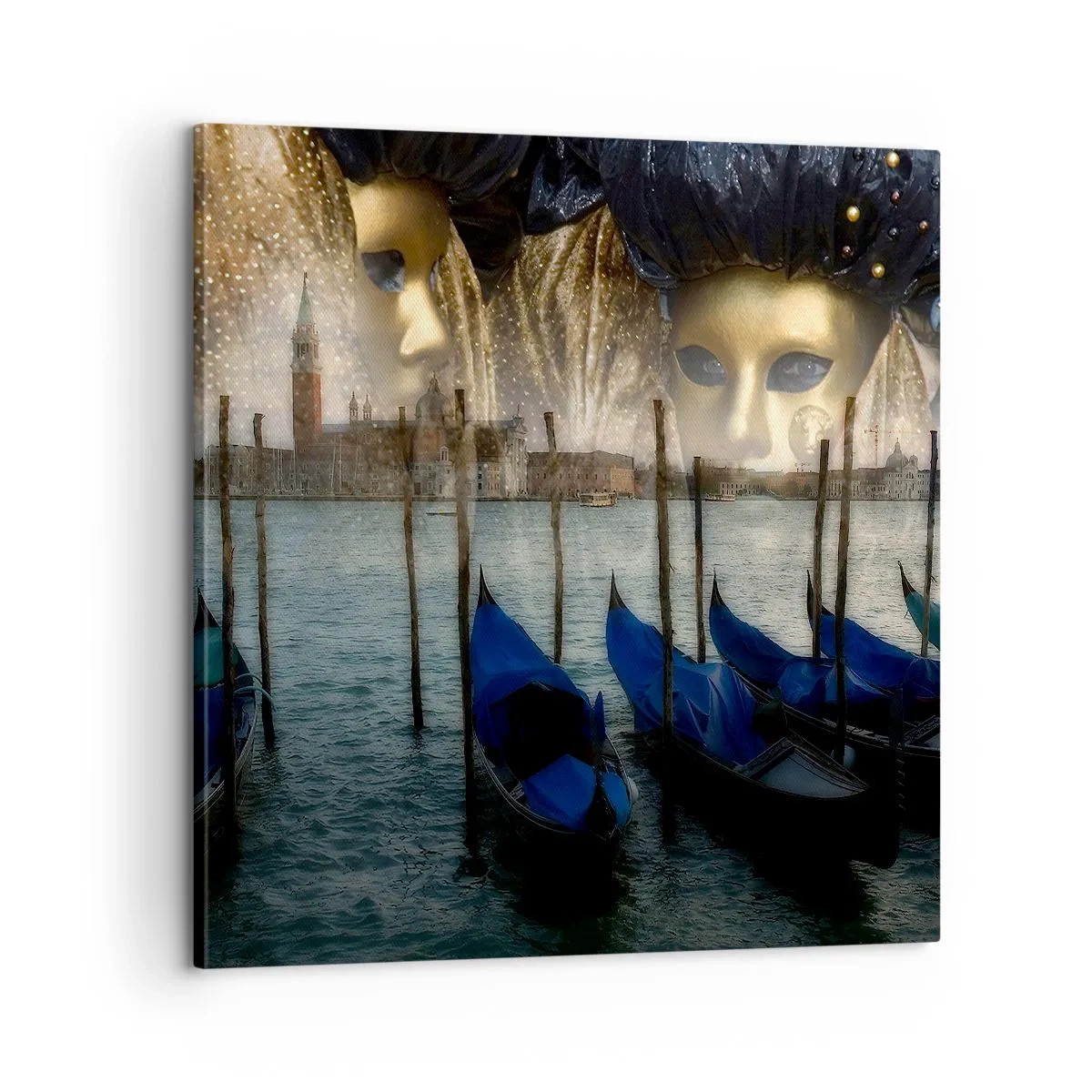 Cuadro sobre lienzo - Impresión de Imagen - El tiempo de carnaval ha comenzado - 60x60 cm