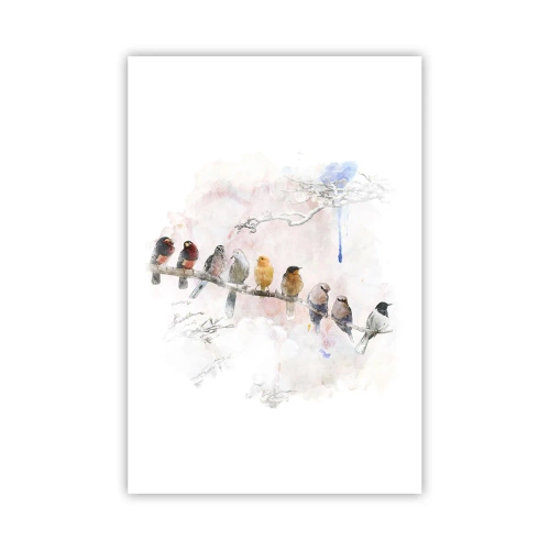 Póster - Reunión alada - 61x91 cm