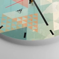 Esfera sin numeración, con rayas