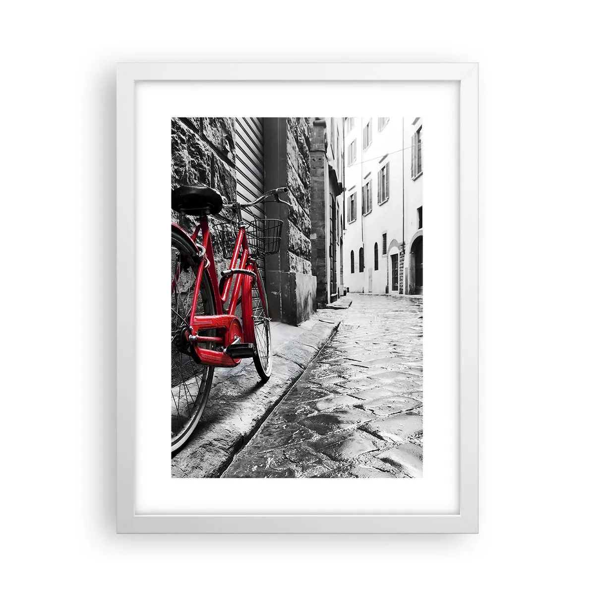 Póster en marco blanco - La verdadera belleza no envejece - 30x40 cm