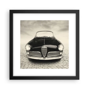 Póster en marco negro - ¿Y cómo no quererme? - 30x30 cm