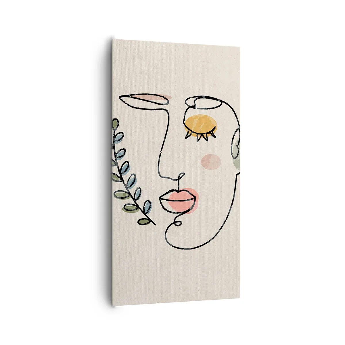 Cuadro sobre lienzo - Impresión de Imagen - Calma encontrada - 65x120 cm