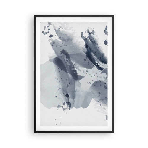 Póster en marco negro - Un estudio sobre la naturaleza del agua - 61x91 cm