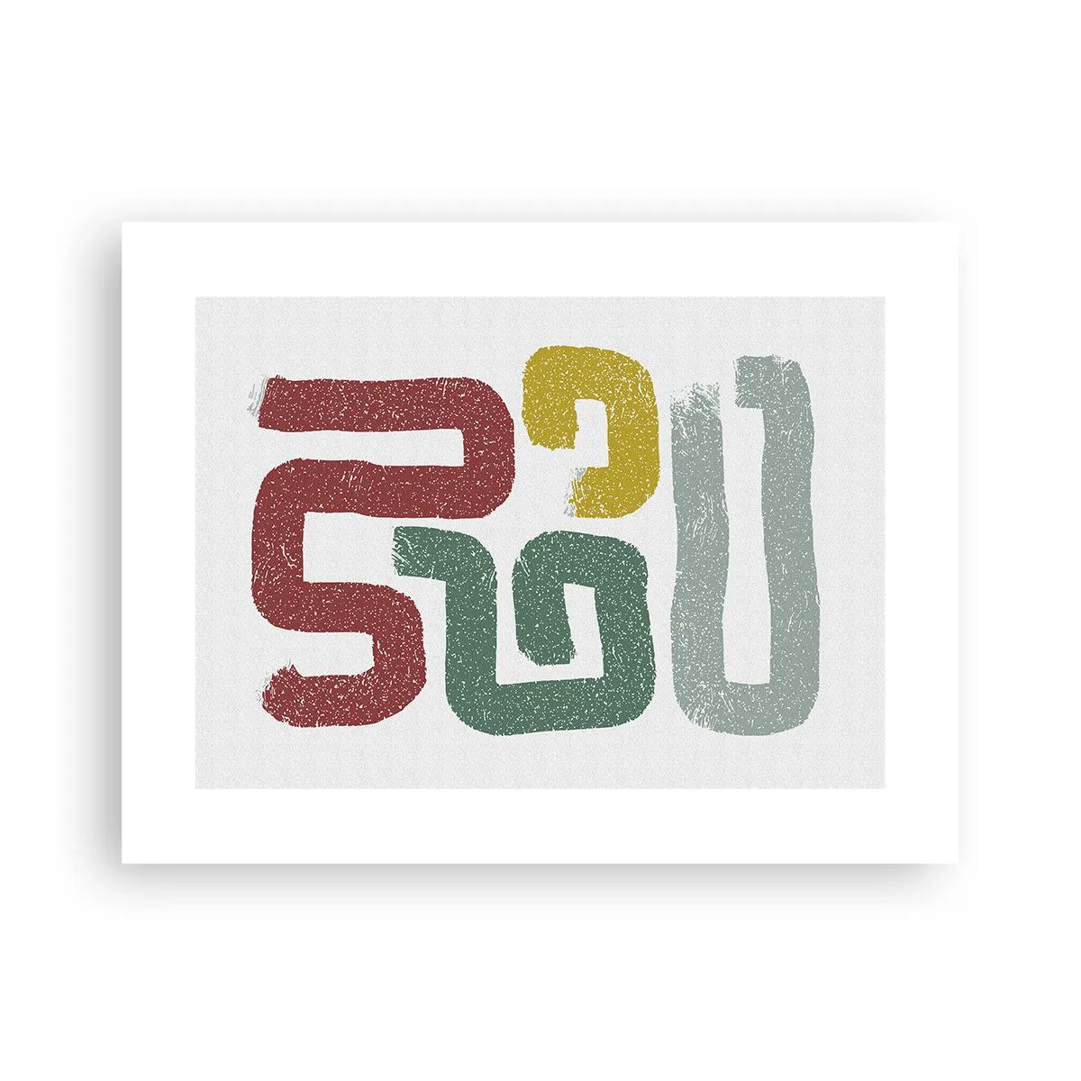Póster - En un idioma desconocido - 40x30 cm