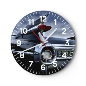 Reloj de pared - Reloj de vidrio - ¡Por eso es hermoso! - 40x40 cm