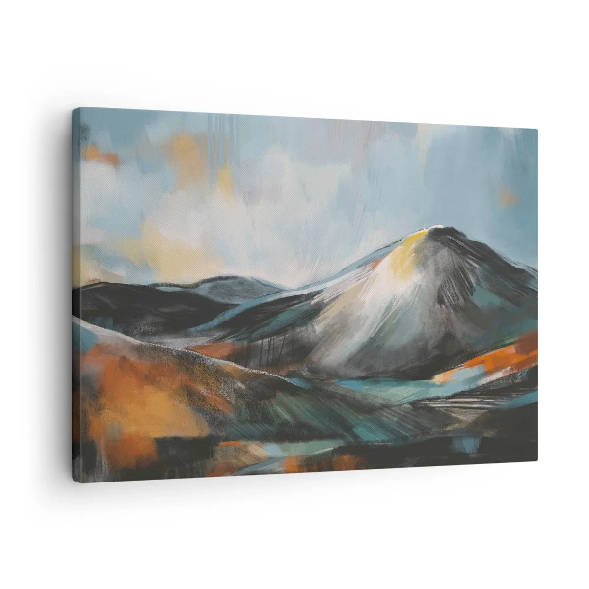 Cuadro sobre lienzo - Impresión de Imagen - Crudo y bello - 70x50 cm