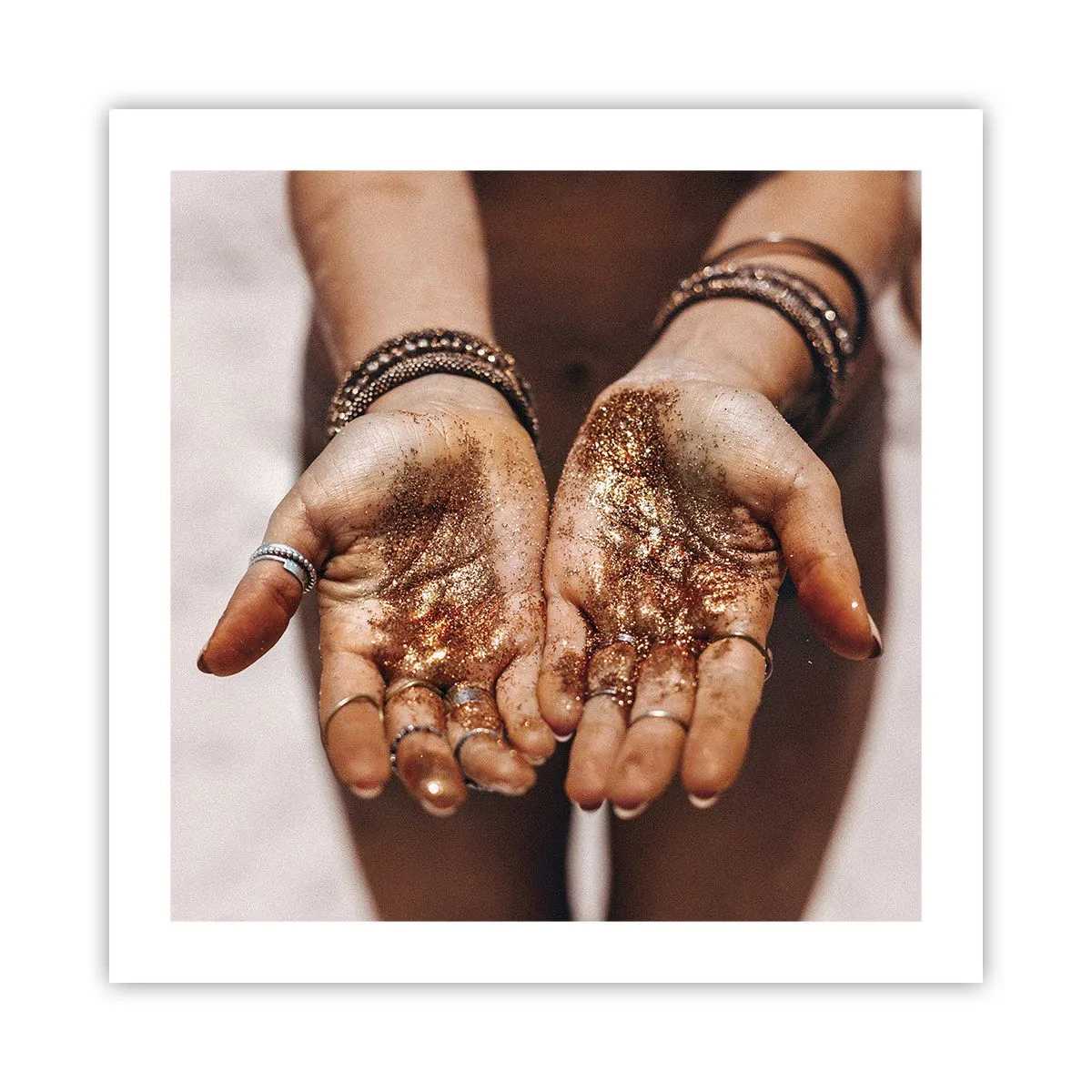 Póster - Un regalo para ti - 50x50 cm