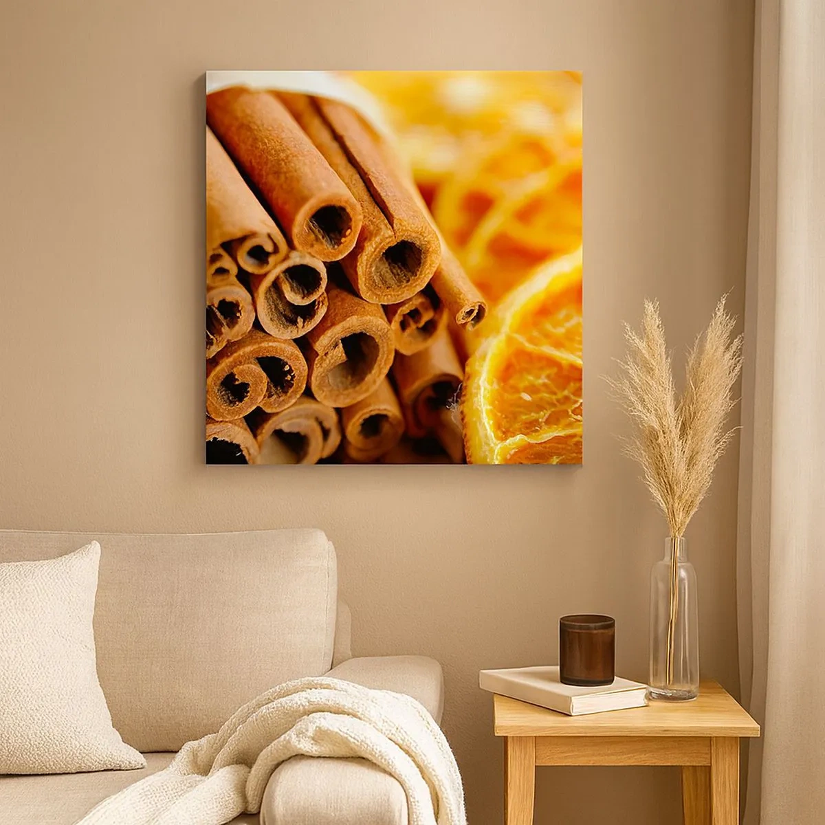 Cuadro sobre lienzo - Impresión de Imagen - ¿Puedes oler su aroma? - 30x30 cm