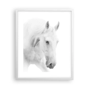 Póster en marco blanco - ¿Es esto realmente la amistad...? - 40x50 cm