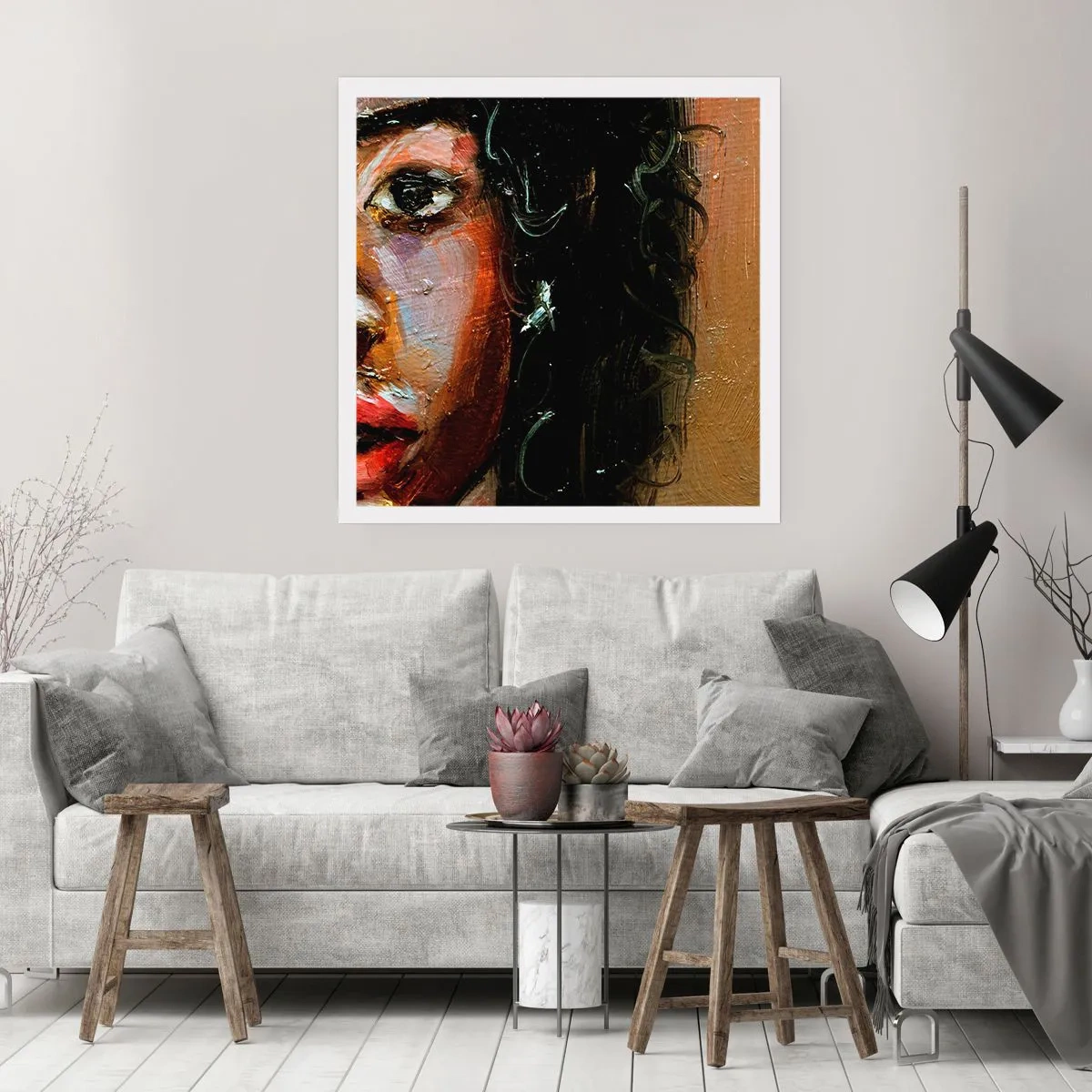Póster - La mitad de mi ser - 50x50 cm