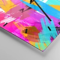 Esfera sin numeración, con rayas