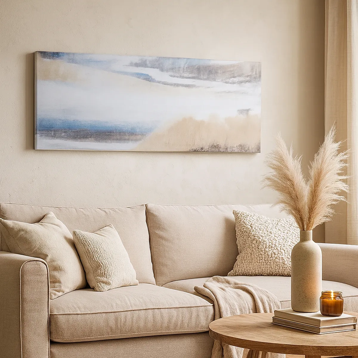 Cuadro sobre lienzo - Impresión de Imagen - Composición invernal - 30x30 cm