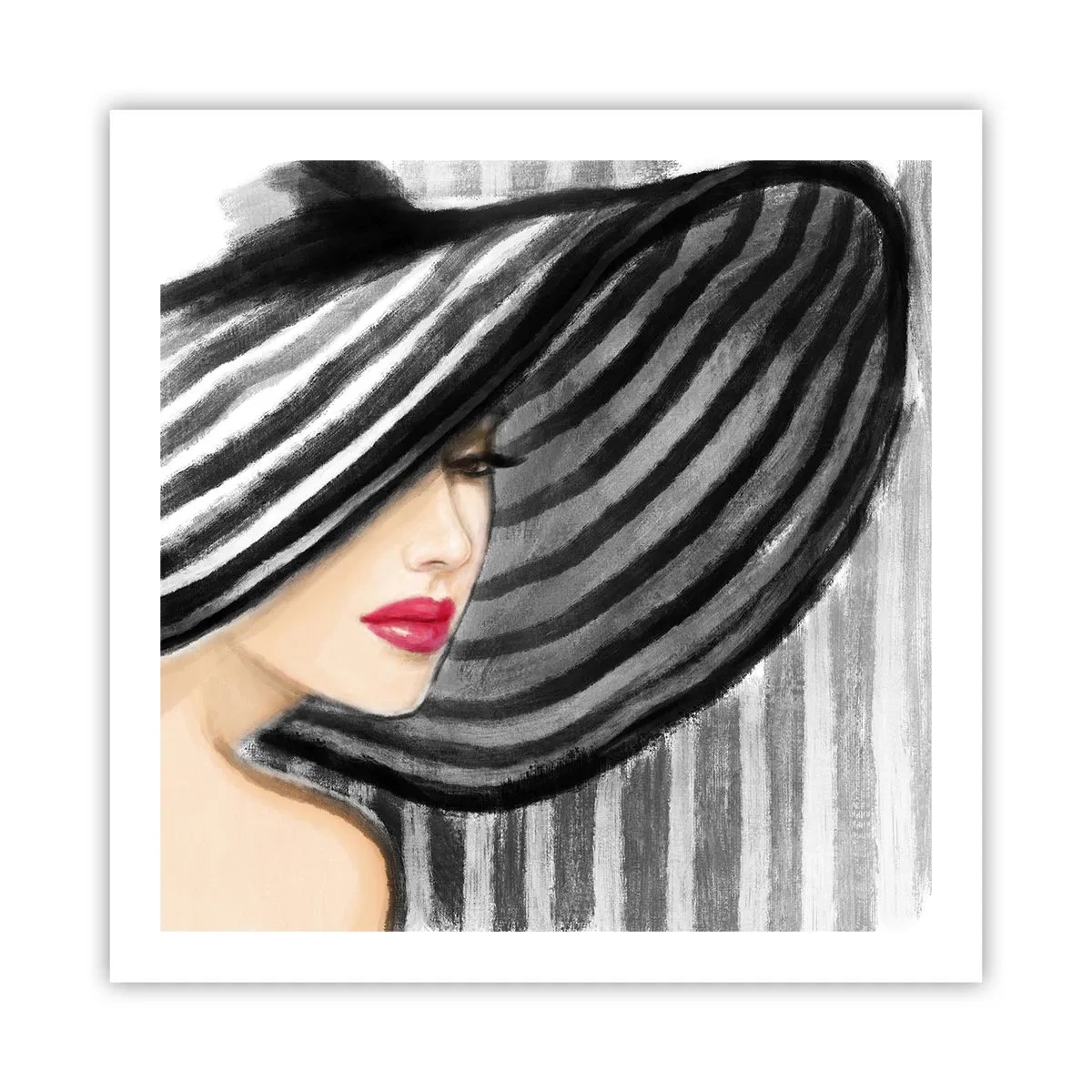 Póster - ¿Dónde puedo encontrarte? - 60x60 cm