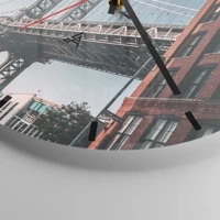 Esfera sin numeración, con rayas