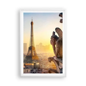 Póster en marco blanco - Ha cambiado tanto la ciudad... - 61x91 cm