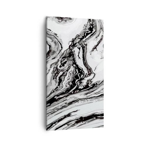 Cuadro sobre lienzo - Impresión de Imagen - Al principio existía el caos - 45x80 cm
