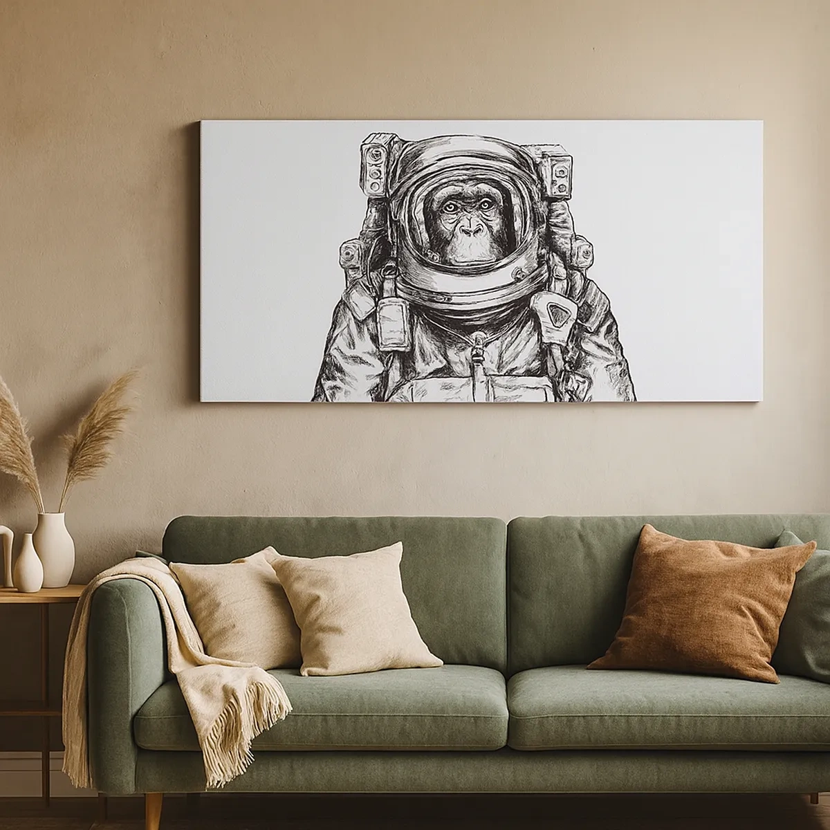 Cuadro sobre lienzo - Impresión de Imagen - Evolución alternativa - 30x30 cm