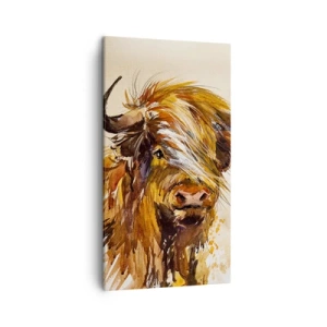 Cuadro sobre lienzo - Impresión de Imagen - El orgullo del líder - 45x80 cm