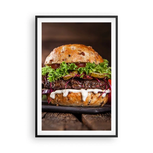 Póster en marco negro - El sueño americano - 61x91 cm