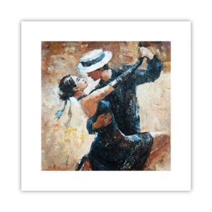 Póster - Estilo Rudolf Valentino - 30x30 cm