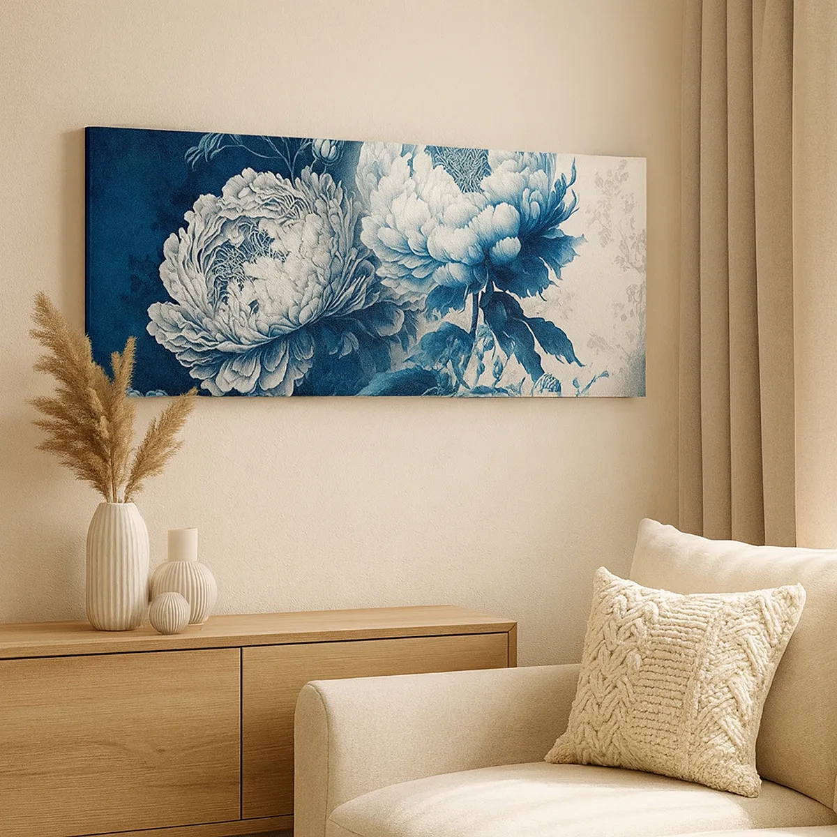 Cuadro sobre lienzo - Impresión de Imagen - Una pareja unida - 30x30 cm