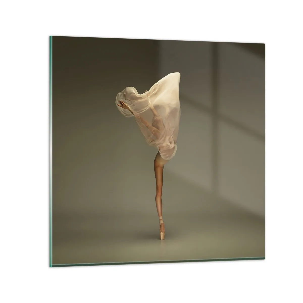 Cuadro sobre vidrio - Impresiones sobre Vidrio - A punto de volar - 60x60 cm