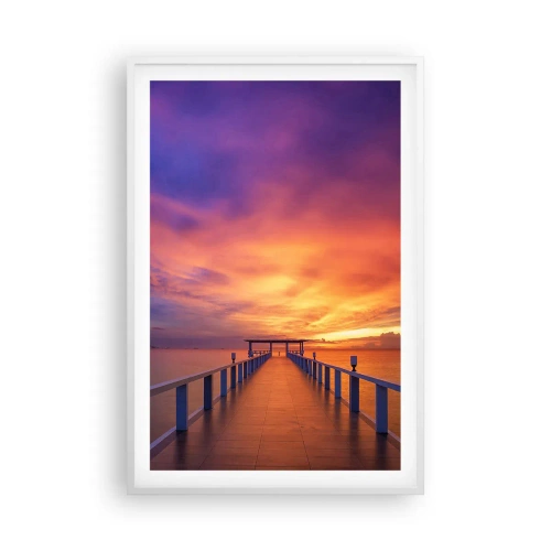 Póster en marco blanco - Sin fin - 61x91 cm