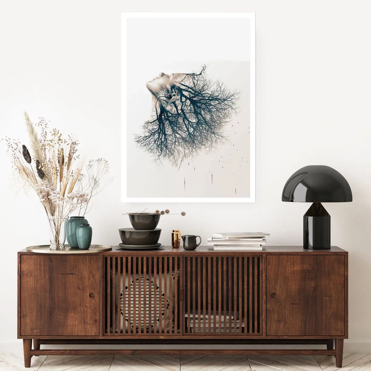 Póster - Escuchando el susurro de un árbol - 70x100 cm