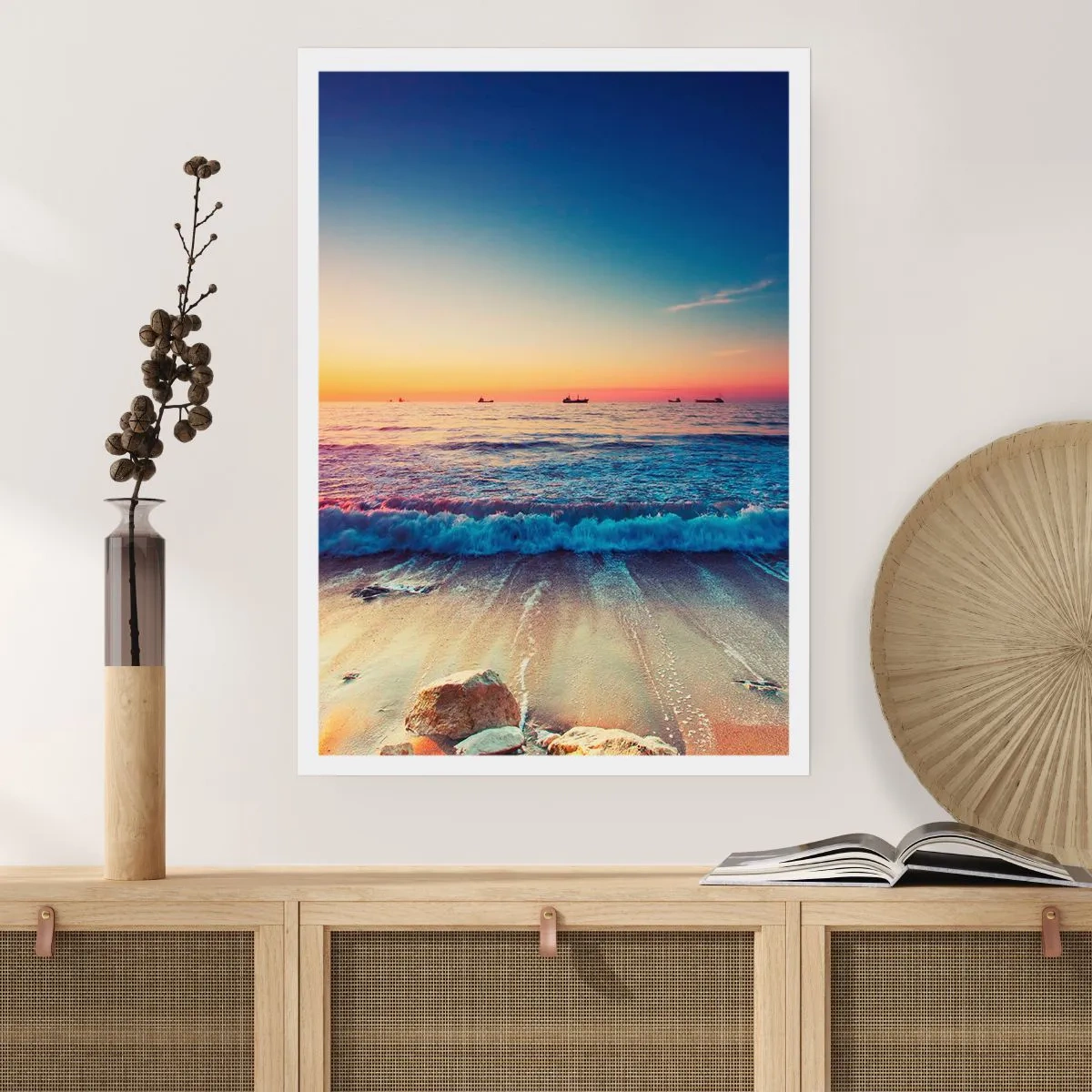 Póster - ¿Y qué hay tras el horizonte? - 61x91 cm