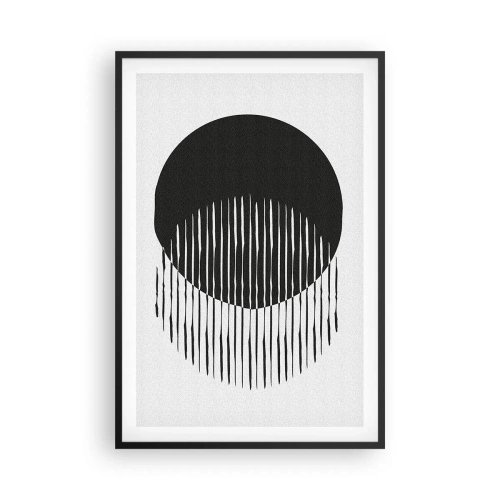 Póster en marco negro - Su alter ego - 61x91 cm