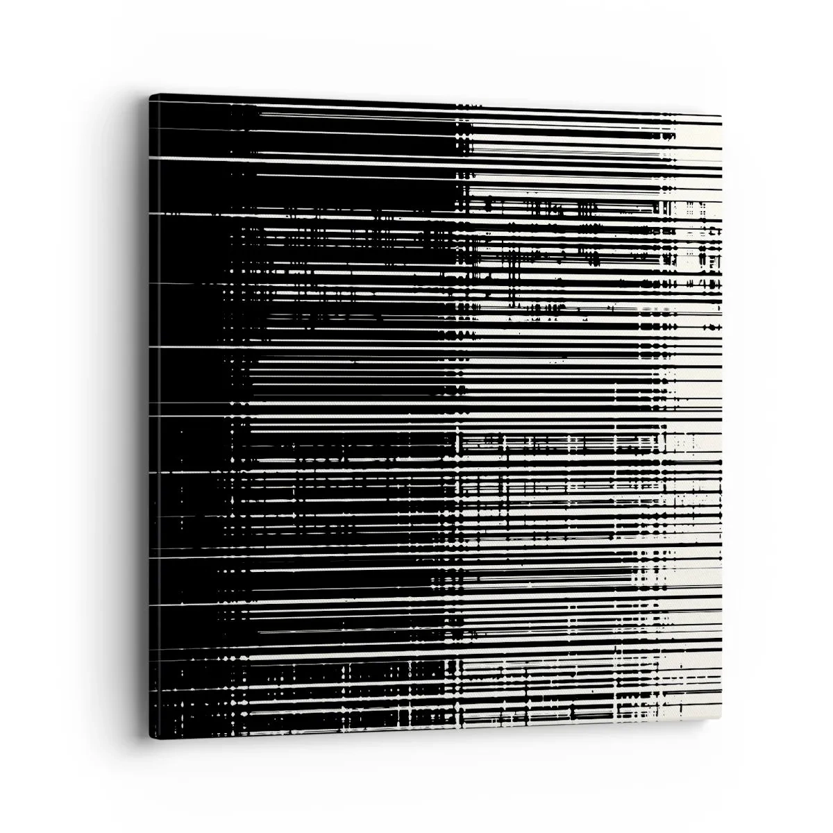 Cuadro sobre lienzo - Impresión de Imagen - Ondas y vibraciones - 40x40 cm