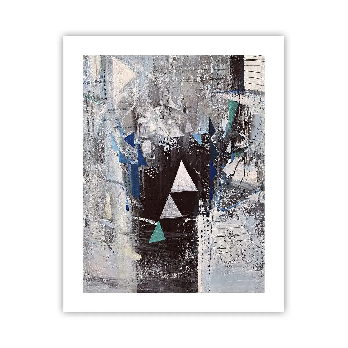 Póster - El orden superior de los triángulos - 40x50 cm