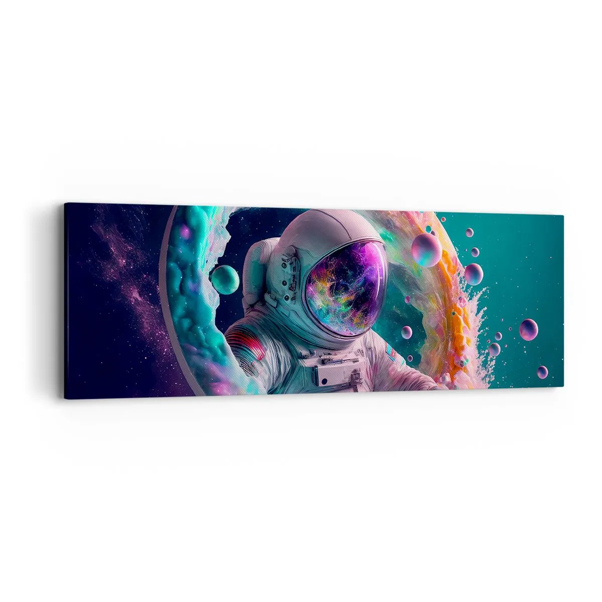 Cuadro sobre lienzo - Impresión de Imagen - Puerta estelar - 90x30 cm