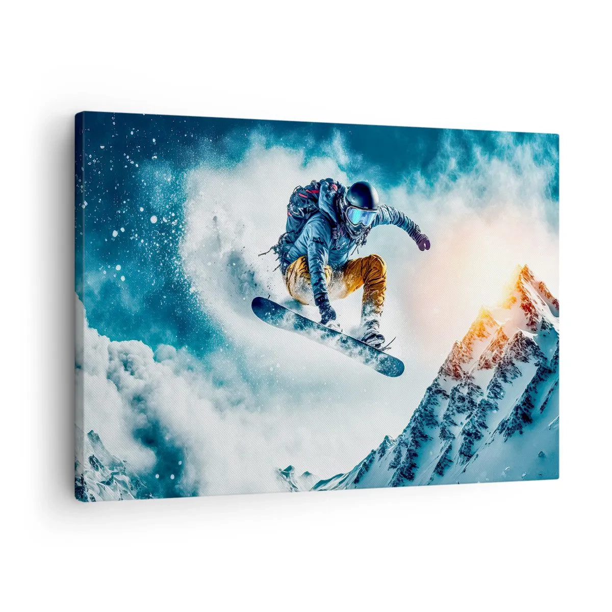 Cuadro sobre lienzo - Impresión de Imagen - Emociones extremas - 70x50 cm