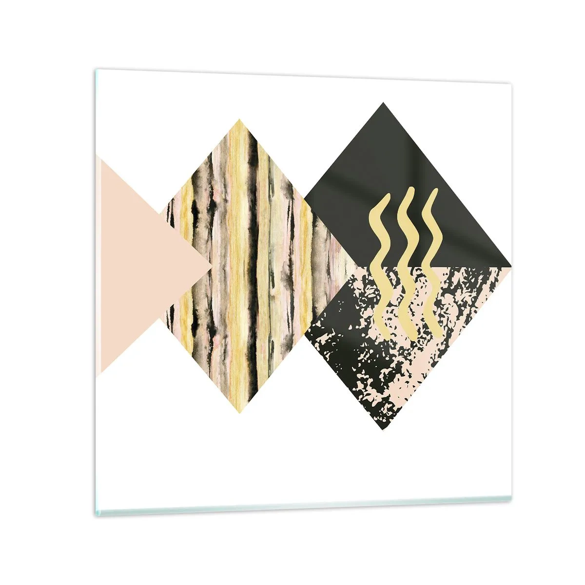 Cuadro sobre vidrio - Impresiones sobre Vidrio - No es tan sencillo - 30x30 cm