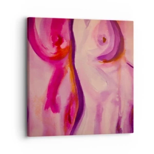 Cuadro sobre lienzo - Impresión de Imagen - Una oda a la feminidad - 30x30 cm