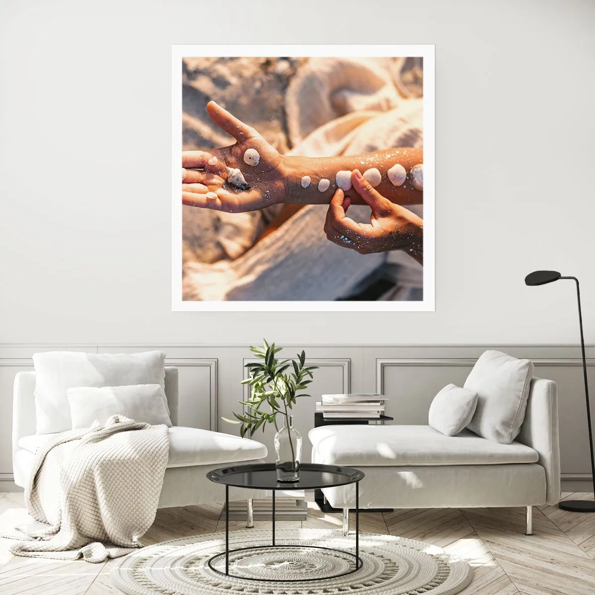 Póster - La belleza al alcance de la mano - 30x30 cm