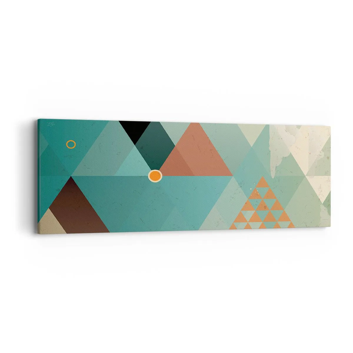 Cuadro sobre lienzo - Impresión de Imagen - Uno para todos y todos para uno - 90x30 cm