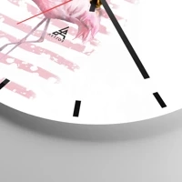 Esfera sin numeración, con rayas