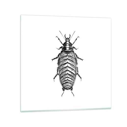 Cuadro sobre vidrio - Impresiones sobre Vidrio - ¡Qué espécimen! - 40x40 cm