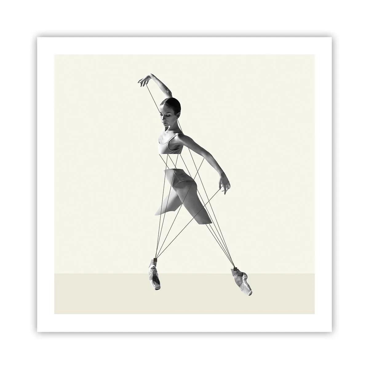 Póster - Títere de sí misma - 60x60 cm