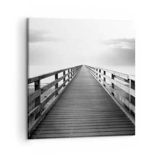 Cuadro sobre lienzo - Impresión de Imagen - En la distancia... - 50x50 cm