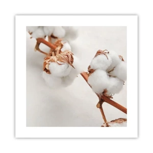 Póster - Un suave tacto - 40x40 cm