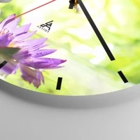 Esfera sin numeración, con rayas