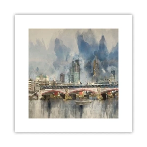 Póster - Londres en todo su esplendor - 30x30 cm
