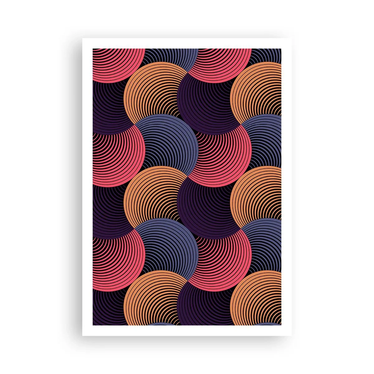 Póster - En un ritmo circular - 70x100 cm