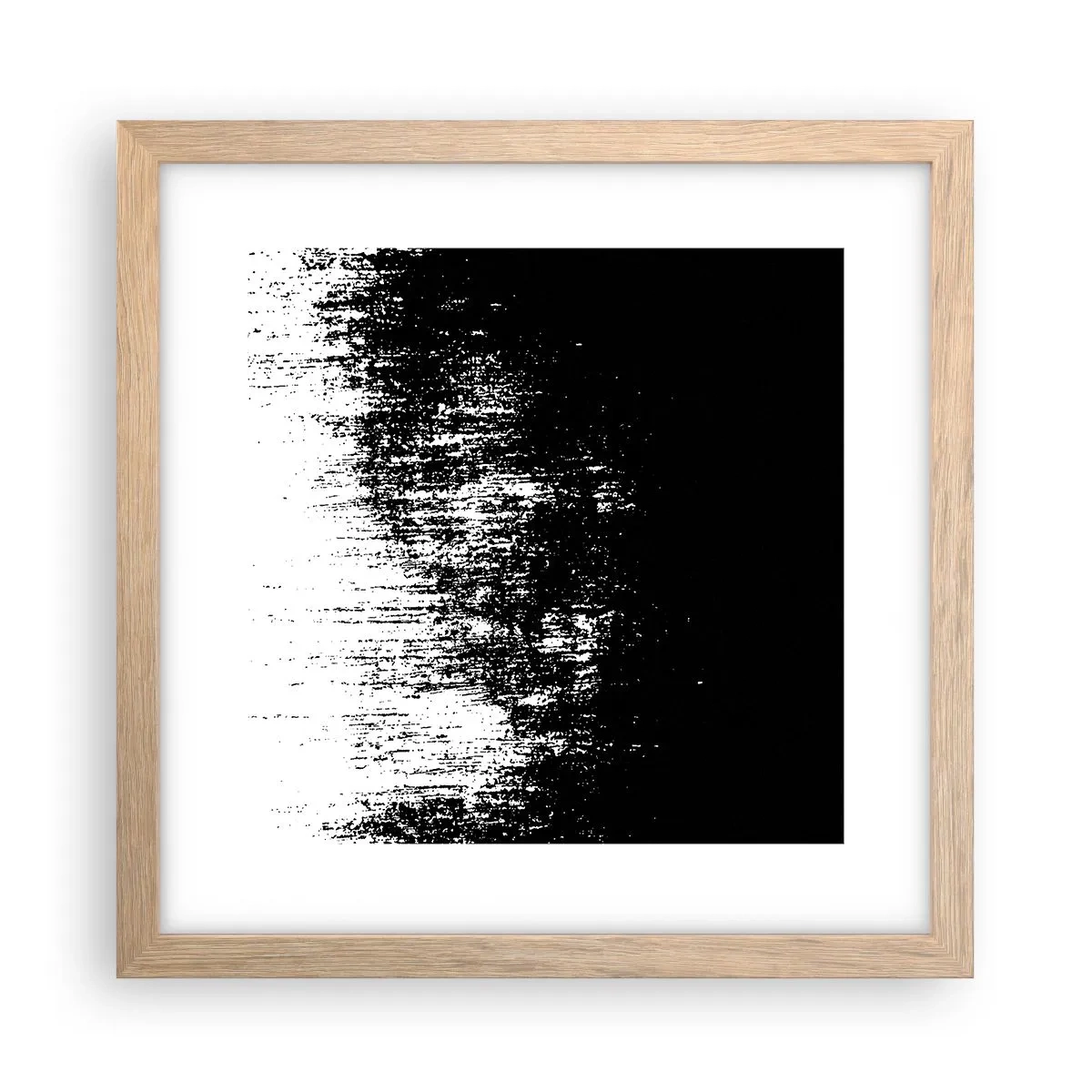 Póster en marco roble claro - Y el ganador es... - 30x30 cm