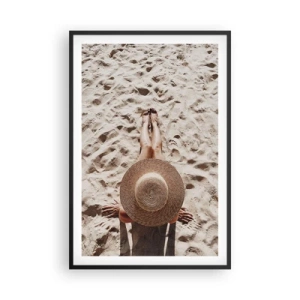 Póster en marco negro - Un tiempo de ensueño - 61x91 cm