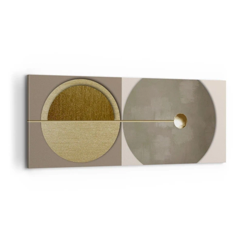 Cuadro sobre lienzo - Impresión de Imagen - Equilibrio perfecto - 100x40 cm