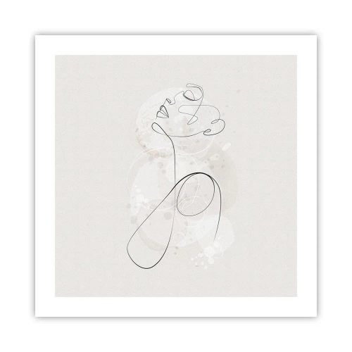 Póster - La espiral de la belleza - 50x50 cm